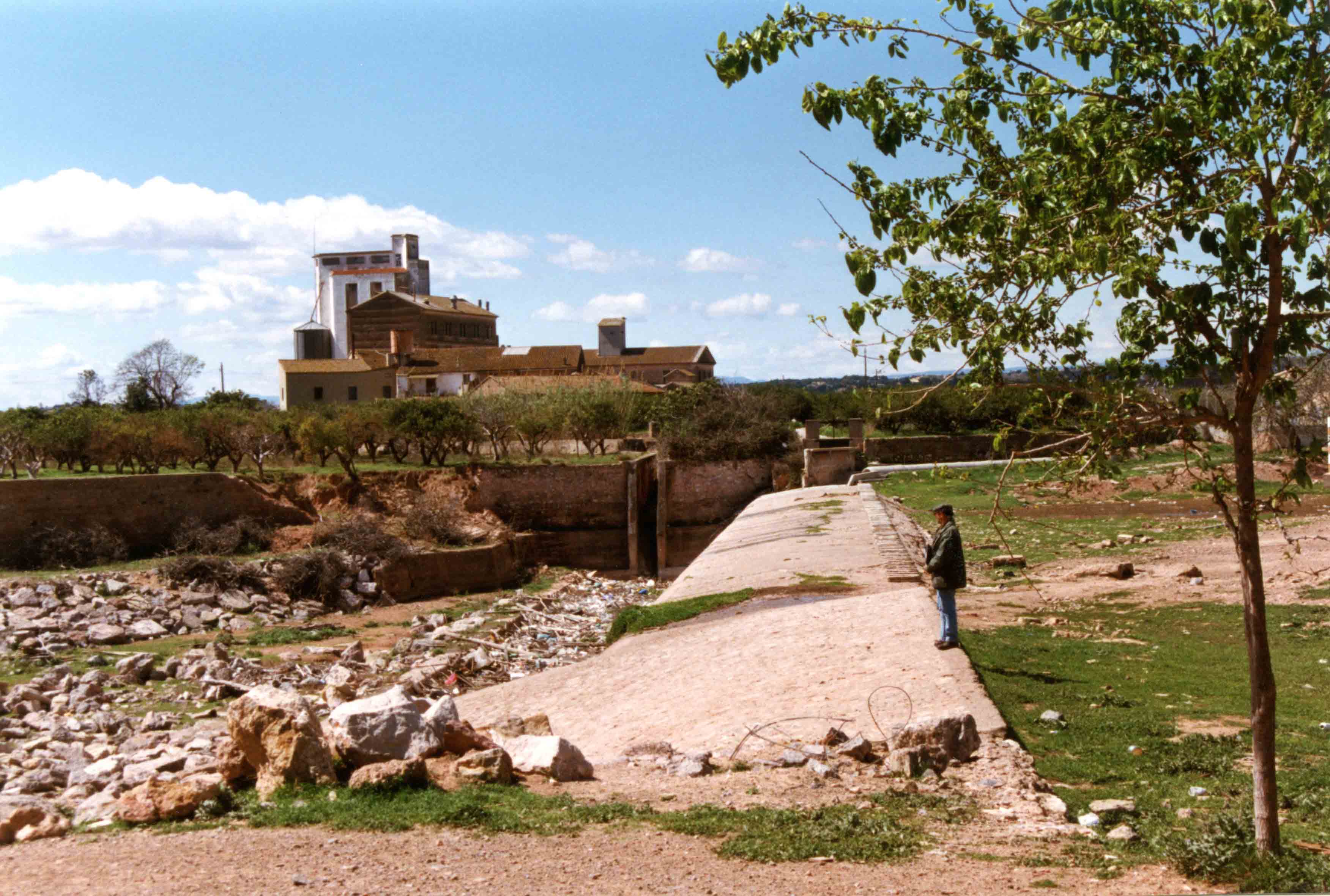 Cano del Carraixet de la séquia de Montcada